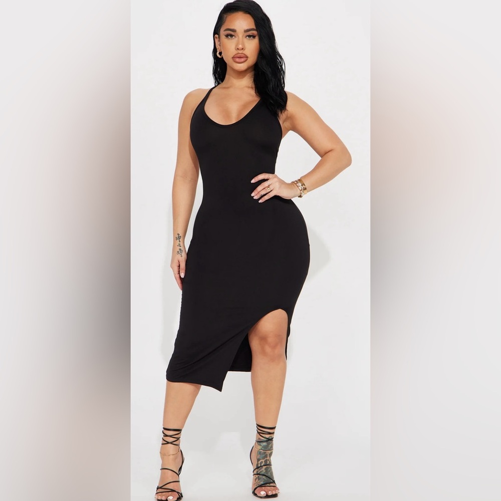 Midi Dress - Black